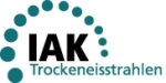 Grün-schwarzes Logo des Industriearbeitskreises Trockeneisstrahlen.