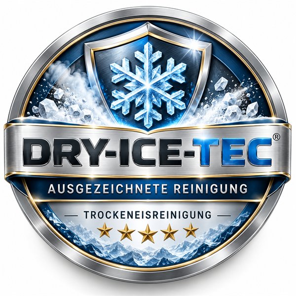 Dry-Ice-Tec Siegel: Ausgezeichnete Reinigung – Trockeneisreinigung mit fünf Sternen